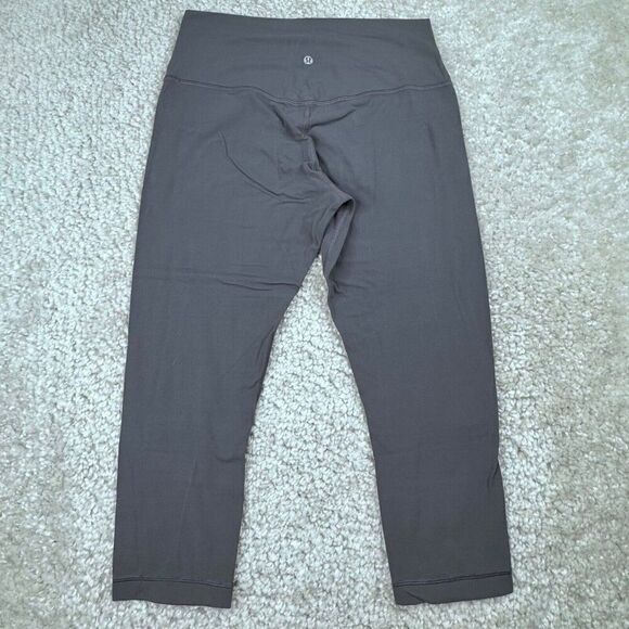 Lululemon Align High Rise Crop Legging Nebula Gray - Picture 3 of 11